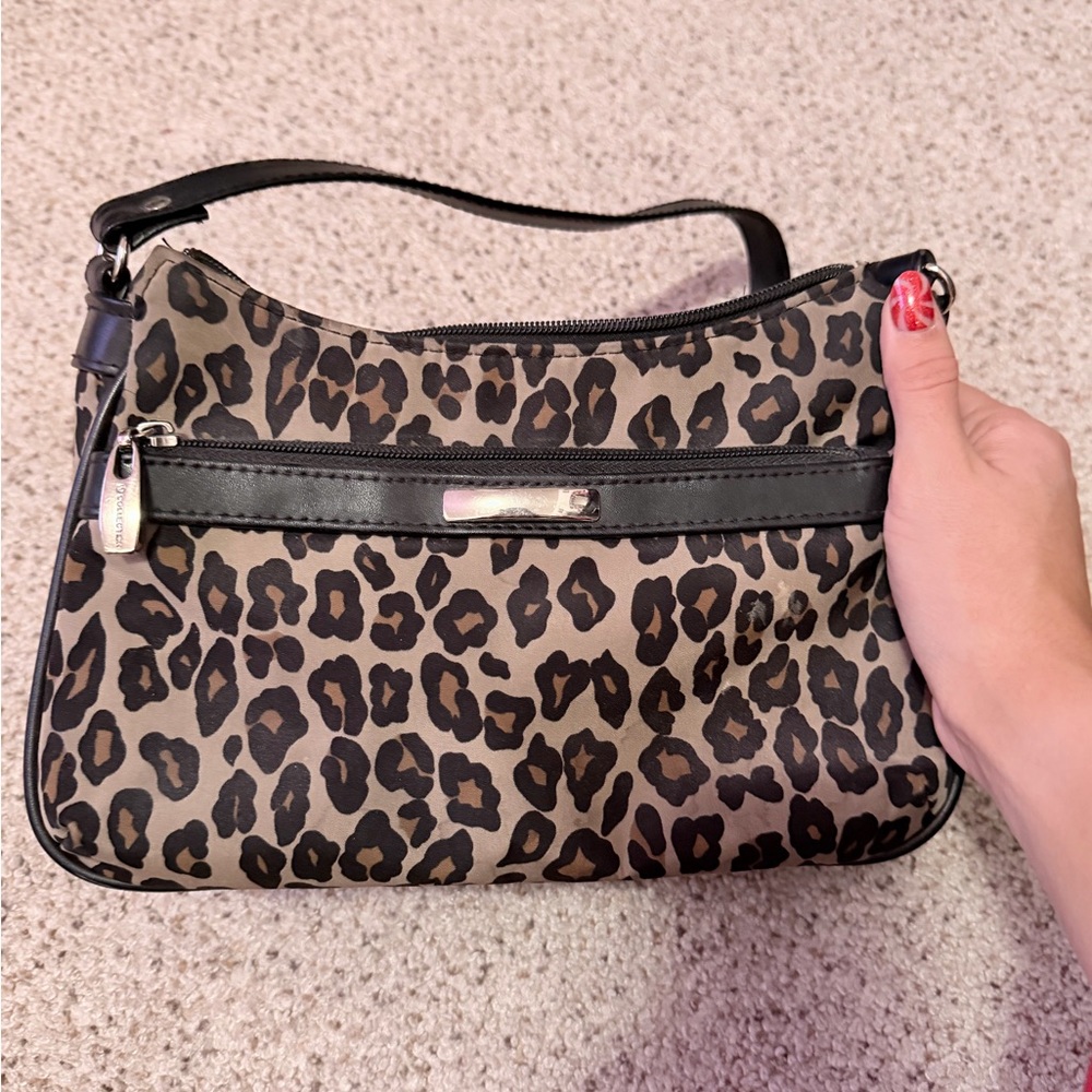 Leopard Print Shoulder Bag